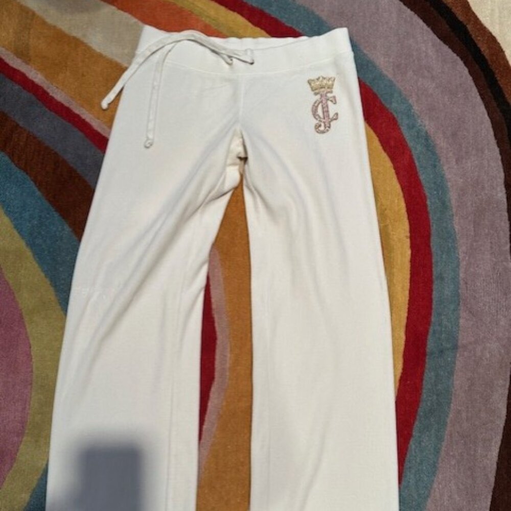 Juicy Couture Velour Track Suit Pants